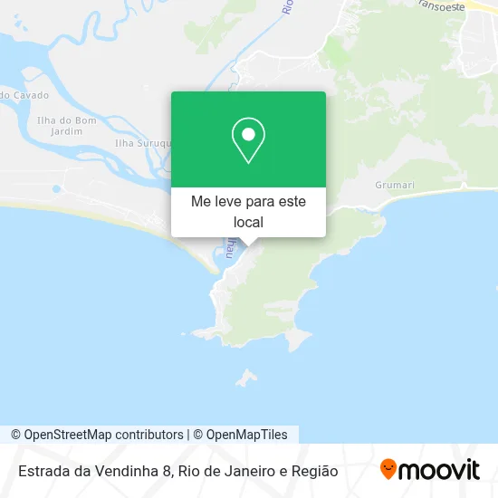 Estrada da Vendinha 8 mapa