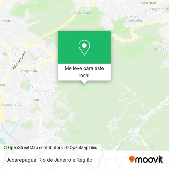 Jacarepagua mapa
