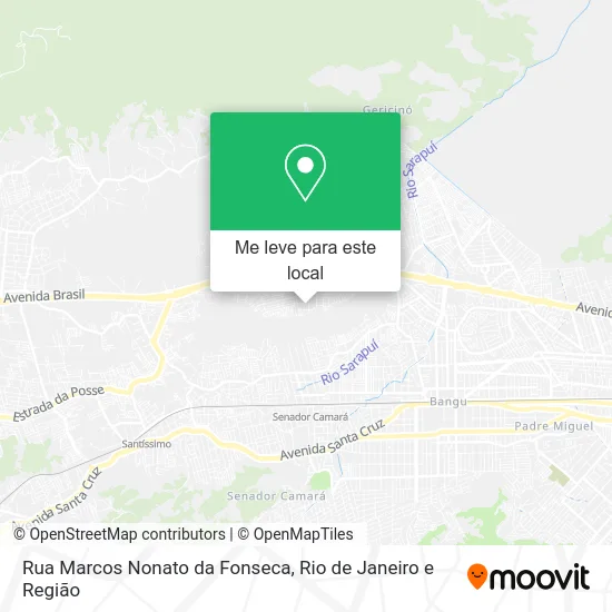 Rua Marcos Nonato da Fonseca mapa