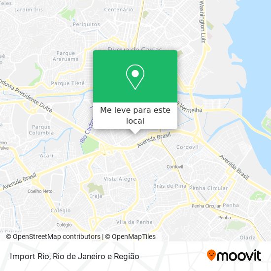 Import Rio mapa