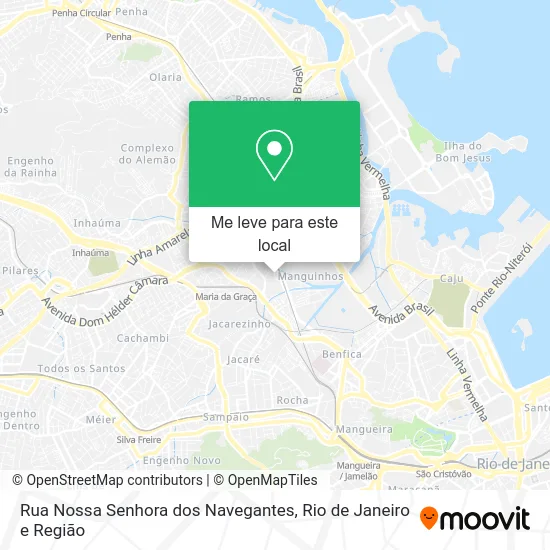 Rua Nossa Senhora dos Navegantes mapa