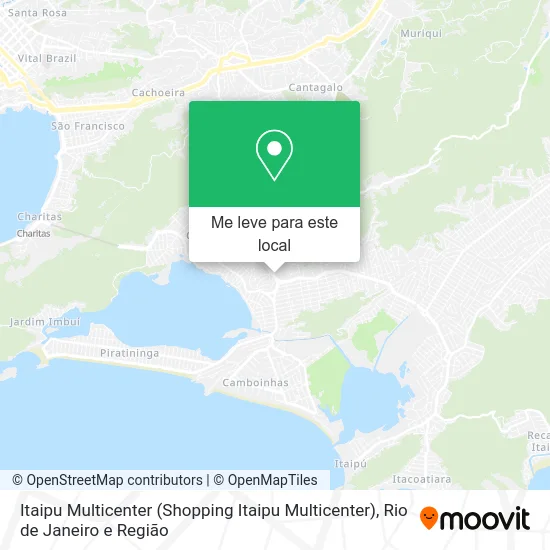 Itaipu Multicenter (Shopping Itaipu Multicenter) mapa