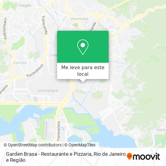 Garden Brasa - Restaurante e Pizzaria mapa