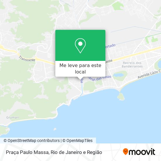 Praça Paulo Massa mapa