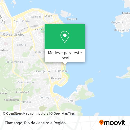 Flamengo mapa