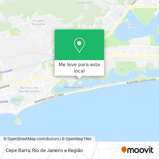 Cepe Barra mapa
