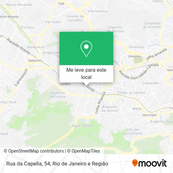 Rua da Capella, 54 mapa