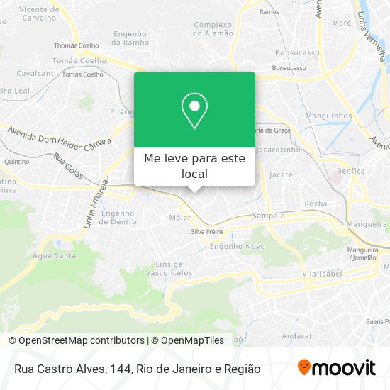 Rua Castro Alves, 144 mapa