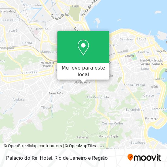 Palácio do Rei Hotel mapa