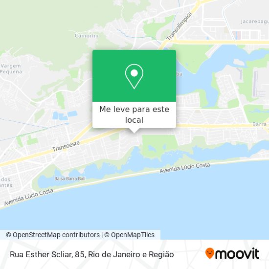 Rua Esther Scliar, 85 mapa