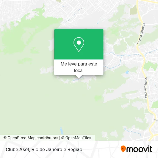 Clube Aset mapa