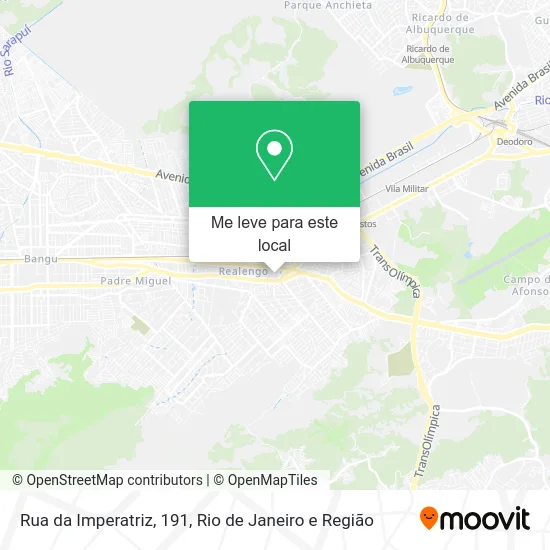 Rua da Imperatriz, 191 mapa