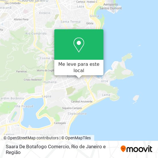 Saara De Botafogo Comercio mapa