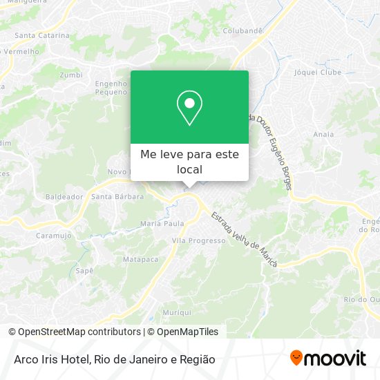 Arco Iris Hotel mapa