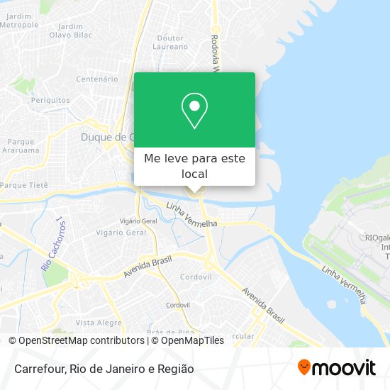 Carrefour mapa