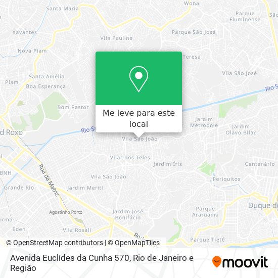 Avenida Euclídes da Cunha 570 mapa