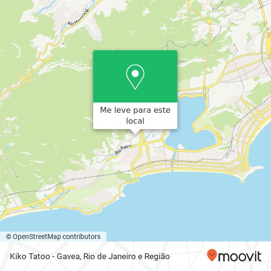 Kiko Tatoo - Gavea mapa