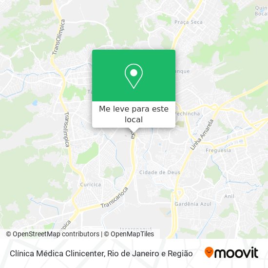 Clínica Médica Clinicenter mapa