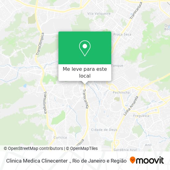 Clinica Medica Clinecenter . mapa