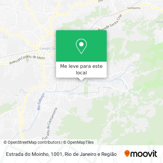 Estrada do Moinho, 1001 mapa