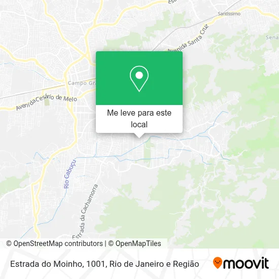 Estrada do Moinho, 1001 mapa