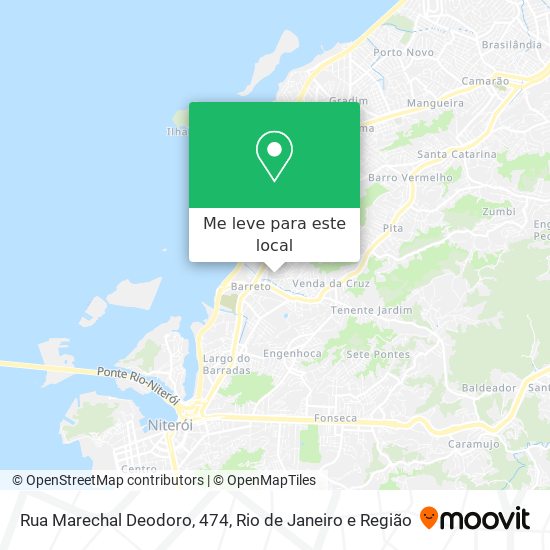Rua Marechal Deodoro, 474 mapa
