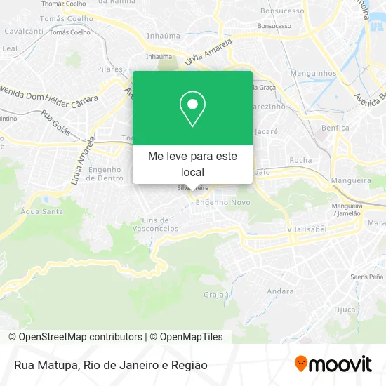 Rua Matupa mapa
