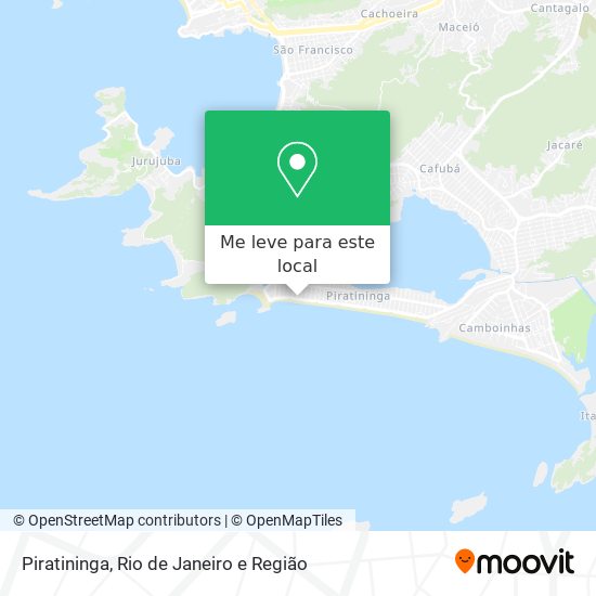Piratininga mapa