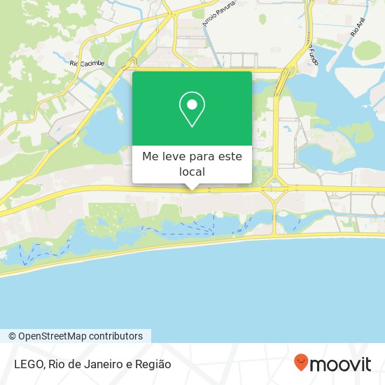 LEGO mapa