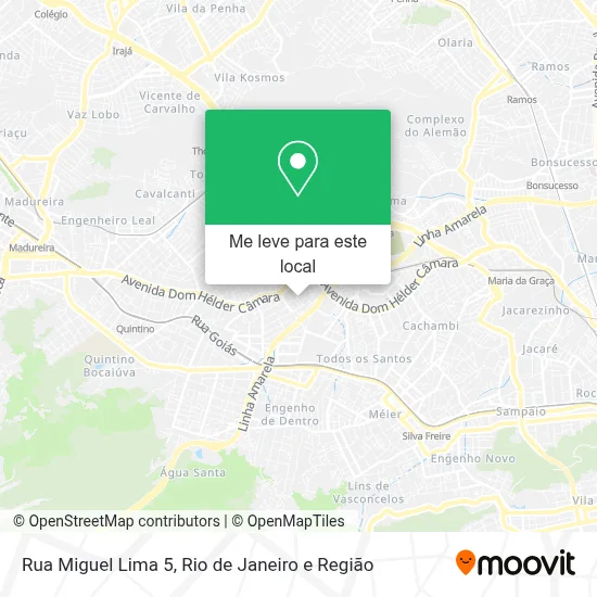 Rua Miguel Lima 5 mapa