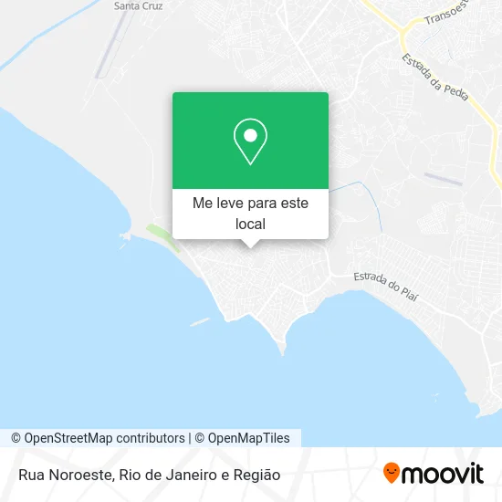 Rua Noroeste mapa