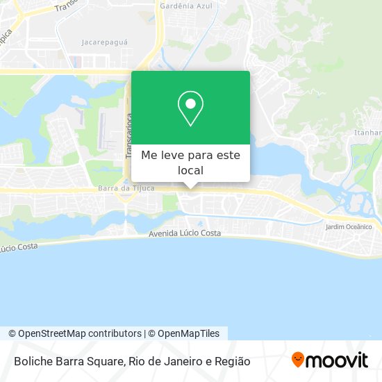 Boliche Barra Square mapa