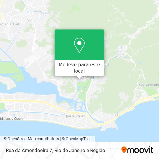 Rua da Amendoeira 7 mapa