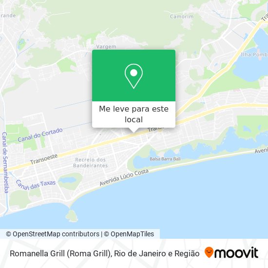 Romanella Grill (Roma Grill) mapa