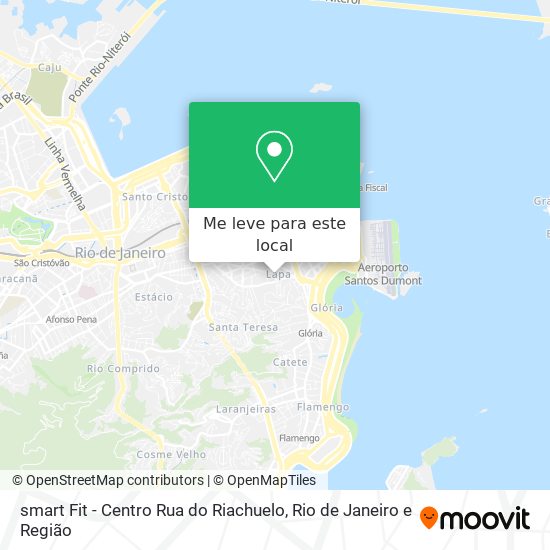 smart Fit - Centro Rua do Riachuelo mapa
