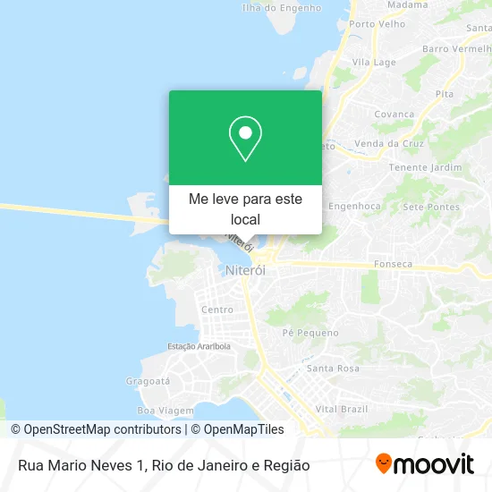 Rua Mario Neves 1 mapa