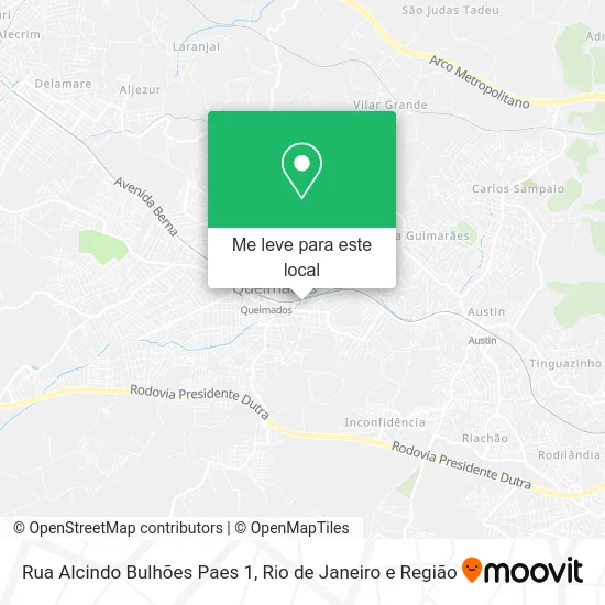 Rua Alcindo Bulhões Paes 1 mapa