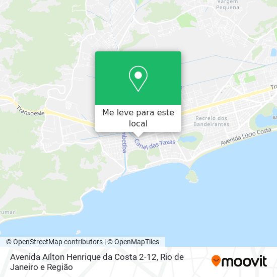 Avenida Aílton Henrique da Costa 2-12 mapa