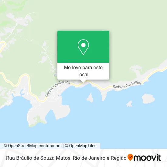 Rua Bráulio de Souza Matos mapa