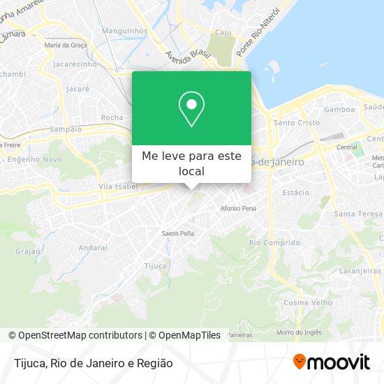 Tijuca mapa