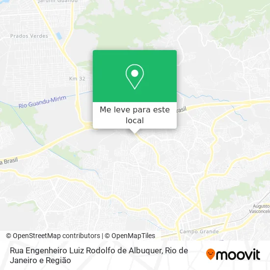 Rua Engenheiro Luiz Rodolfo de Albuquer mapa