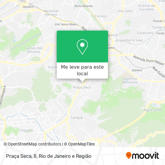 Praça Seca, 8 mapa