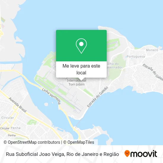 Rua Suboficial Joao Veiga mapa