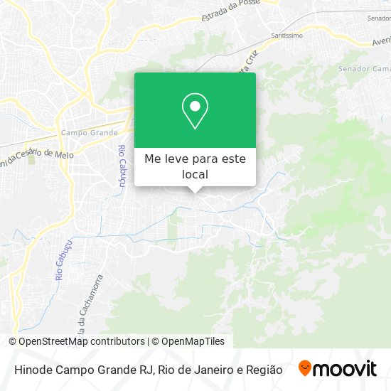 Hinode Campo Grande RJ mapa