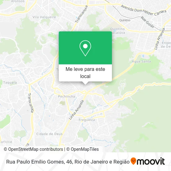 Rua Paulo Emílio Gomes, 46 mapa