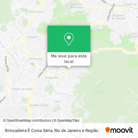 Brincadeira É Coisa Séria mapa