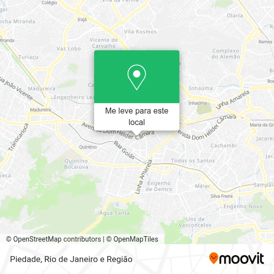 Piedade mapa