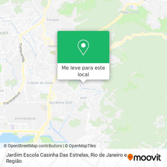 Jardim Escola Casinha Das Estrelas mapa