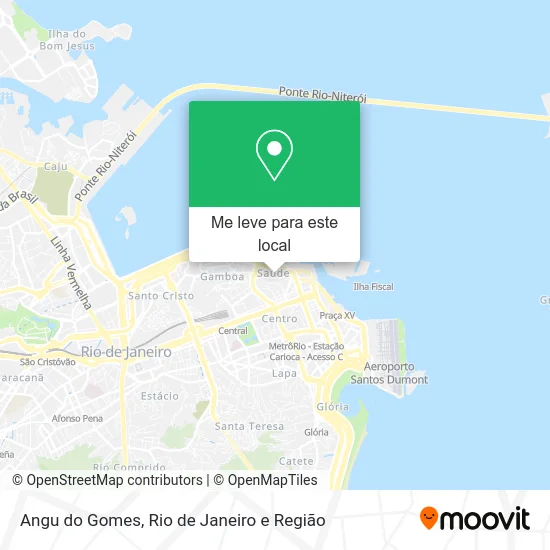 Angu do Gomes mapa