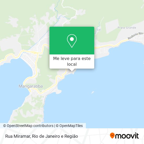 Rua Miramar mapa